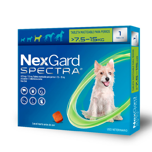 Nexgard Spectra Perro Mediano 1 Tab