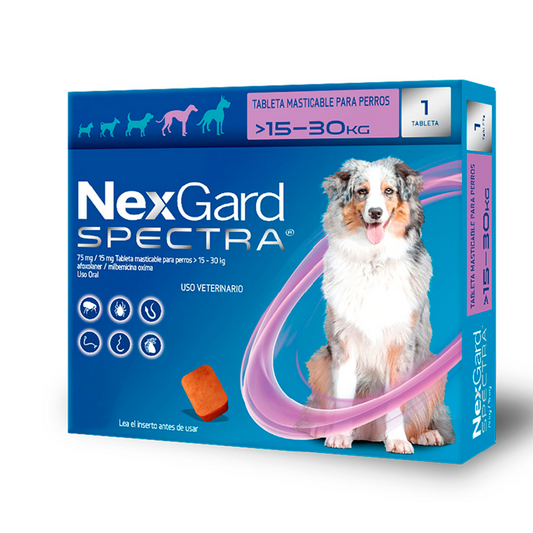 Nexgard Spectra Perro Grande 1 Tab